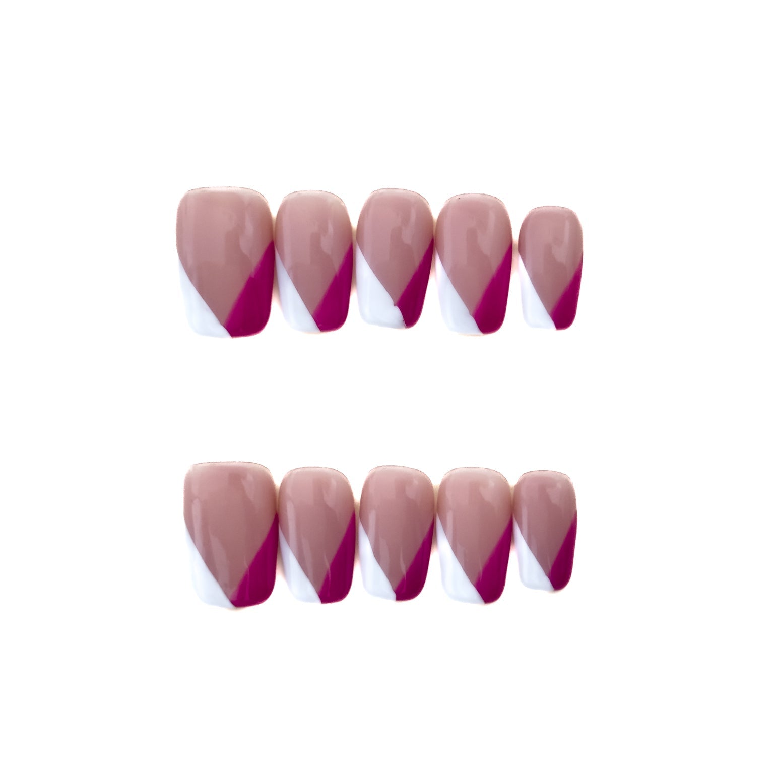 Pink Angled French